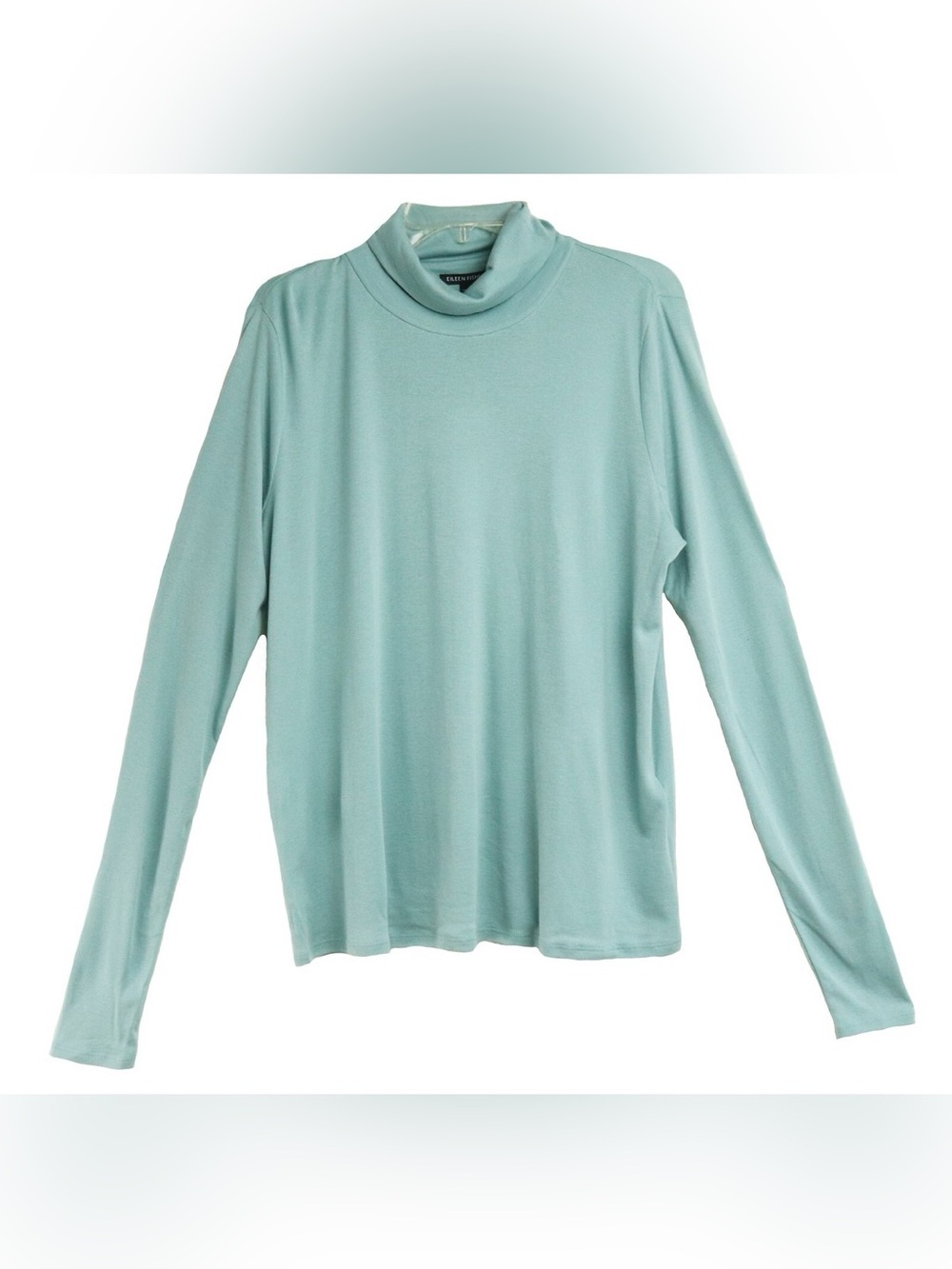 Eileen Fisher Seafoam Turtleneck Top